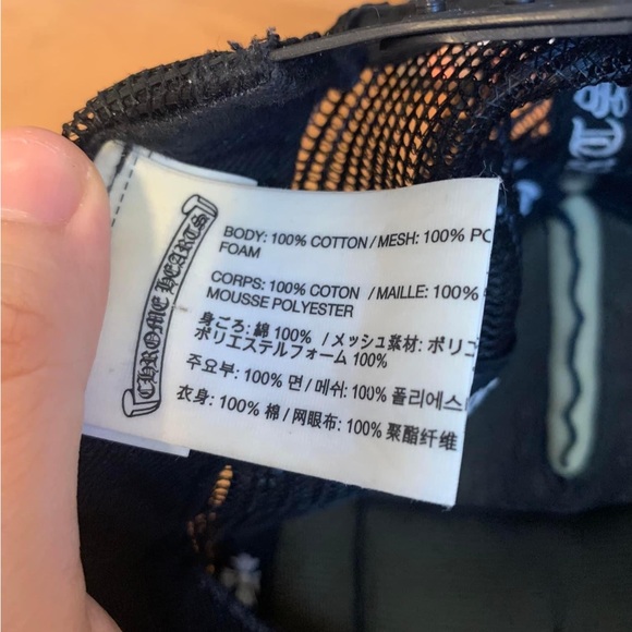 Chrome Hearts Trucker
300
Good condition, could use a redye - Picture 4 of 5